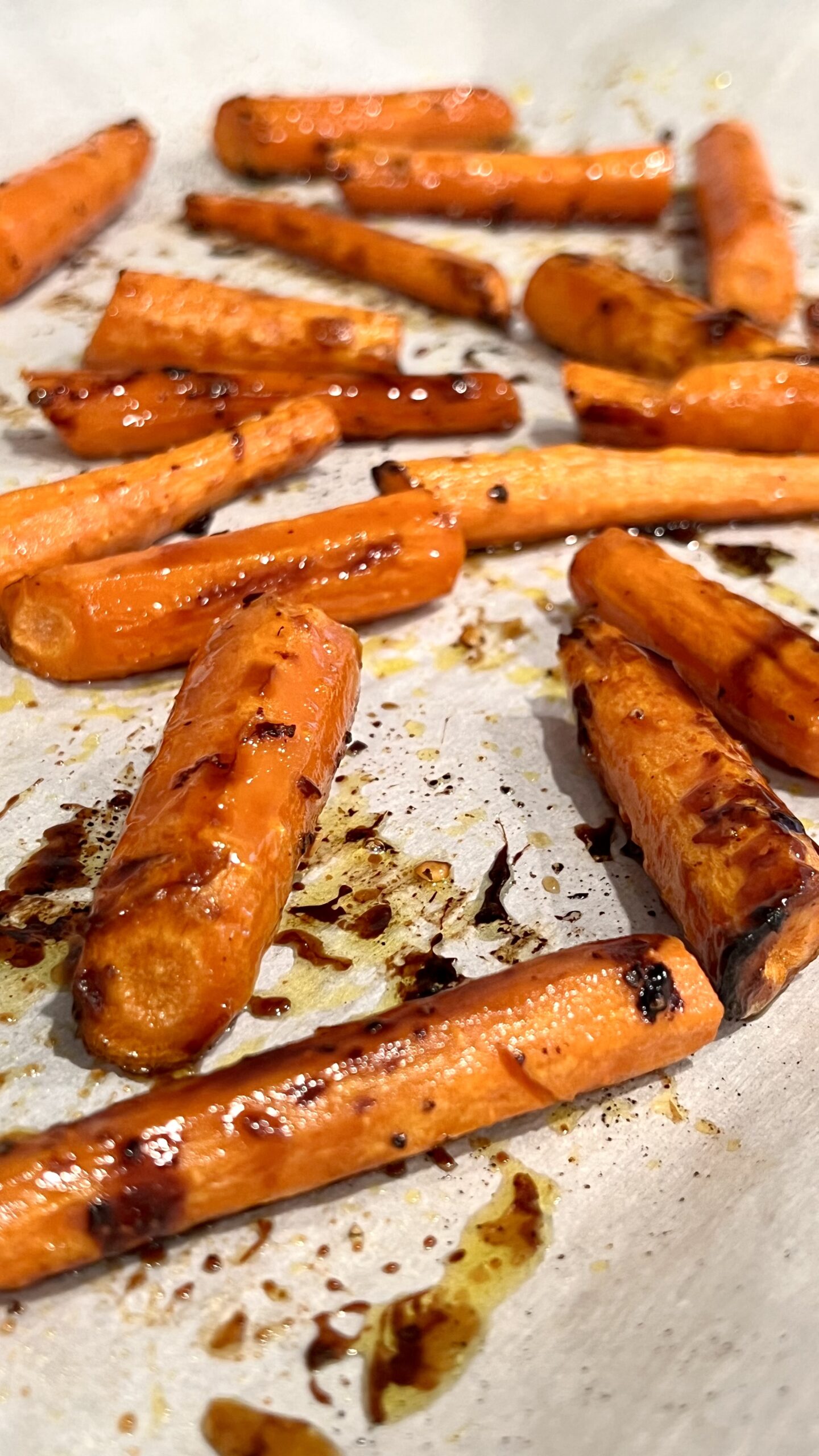 Spiced Maple Carrots